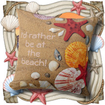 COJÍN DECORATIVO - Prefiero Estar En La Playa - Do