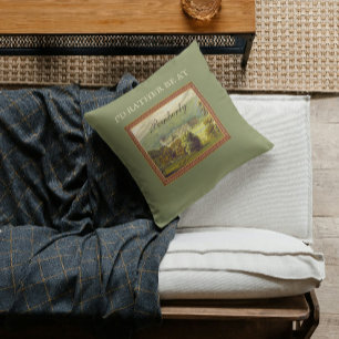 Cojín Decorativo Prefiero estar en Pemberly Jane Austen Vintage