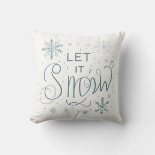Cojín Decorativo ¡Prepárate para el invierno! Dejar Que La Nieve