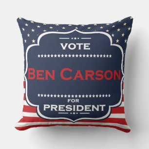 Cojín Decorativo presidente de ben carson