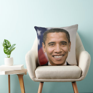 Cojín Decorativo Presidente electo estadounidense Barack Obama