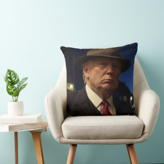 Cojín Decorativo Presidente estadounidense Donald Trump Padrino