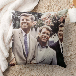 Cojín Decorativo Presidente estadounidense John Kennedy & Robert & 