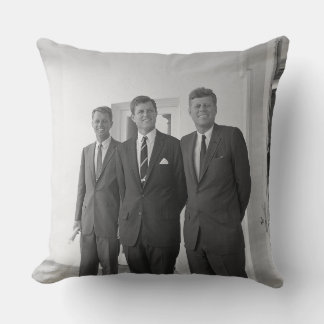 Cojín Decorativo Presidente John Kennedy y Brothers American Camelo