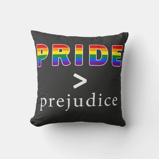 Cojín Decorativo Pride & Prejudice Pride shirt (Anverso)