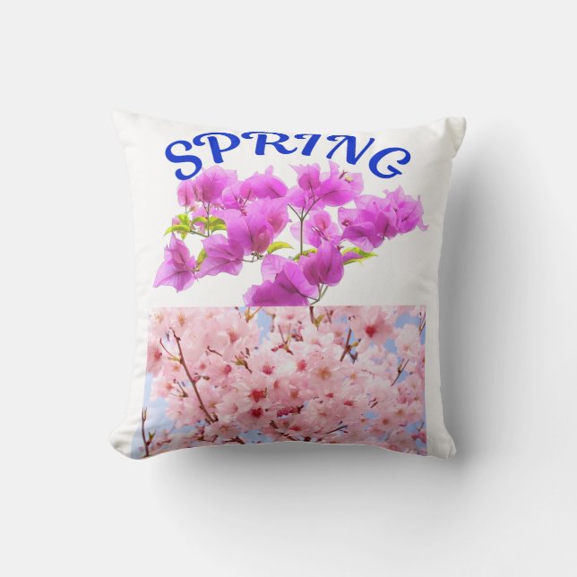Cojín Decorativo Primavera (Anverso)