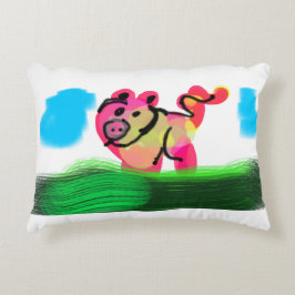 Cojín Decorativo Primavera de cerdo 