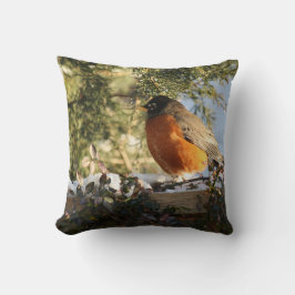 Cojín Decorativo Primavera de la foto de la naturaleza aérea