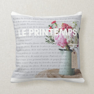 Cojín decorativo - primavera - decoración francesa