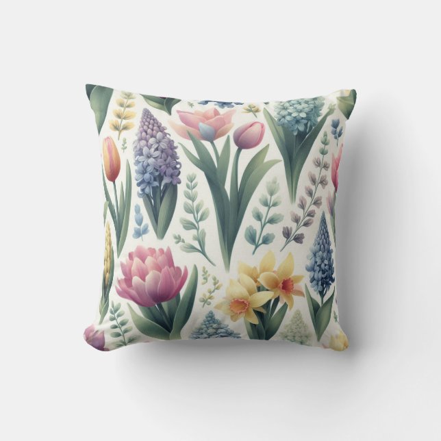Cojín Decorativo Primavera en Pascua (Anverso)