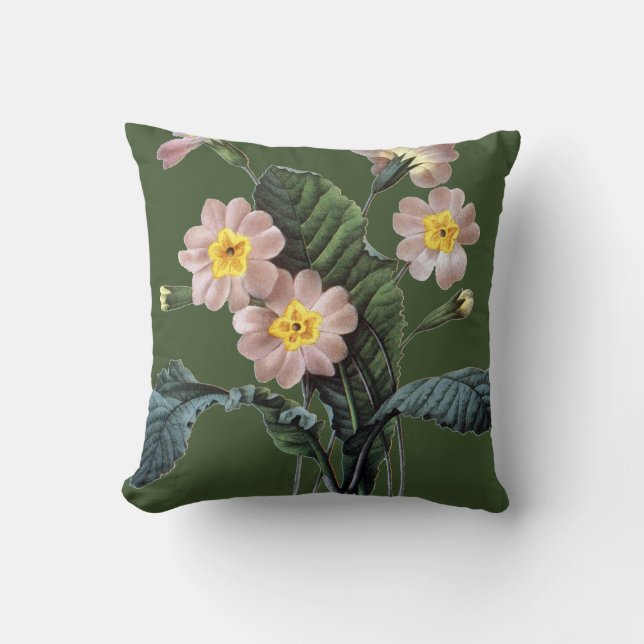 Cojín Decorativo Primavera (Primula Aucalis) (Anverso)