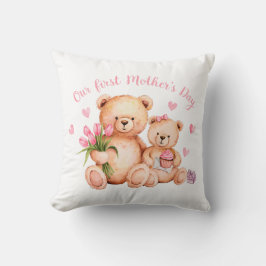 Cojín Decorativo Primer Día de la Madre