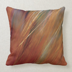 Cojín Decorativo Primer extremo del trigo que crece en campo