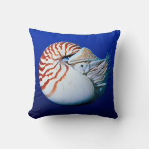 Cojín Decorativo Primer Plano De Nautilus Camerado