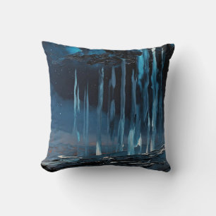 Cojín Decorativo "Primera lluvia en la Tierra" Pintura al óleo #3