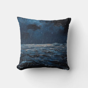 Cojín Decorativo "Primera lluvia en la Tierra" Pintura al óleo #8