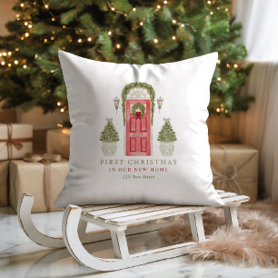 Cojín Decorativo Primera Navidad en nuevo hogar