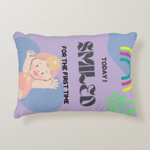 Cojín Decorativo Primera sonrisa del bebé