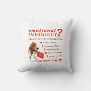 Cojín Decorativo Primeros auxilios emocionales personalizados - Per