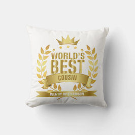 Cojín Decorativo Primo del Mundo Mejor