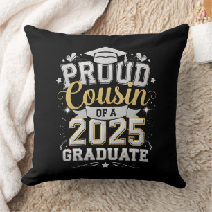 Cojín Decorativo Primo Orgulloso De Un Graduado 2025 Graduación
