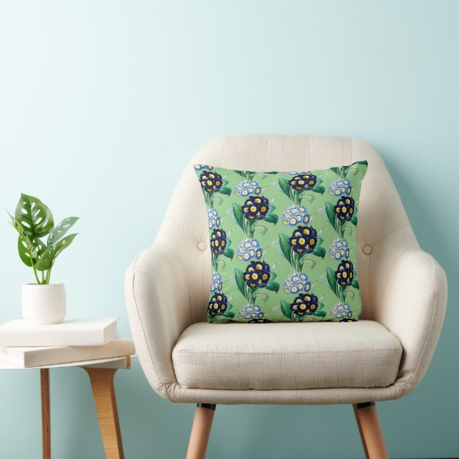 Cojín Decorativo Prímula de Cowslip Botánica (Silla)