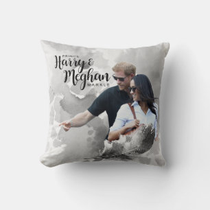 Cojín Decorativo Prince Harry & Meghan Markle
