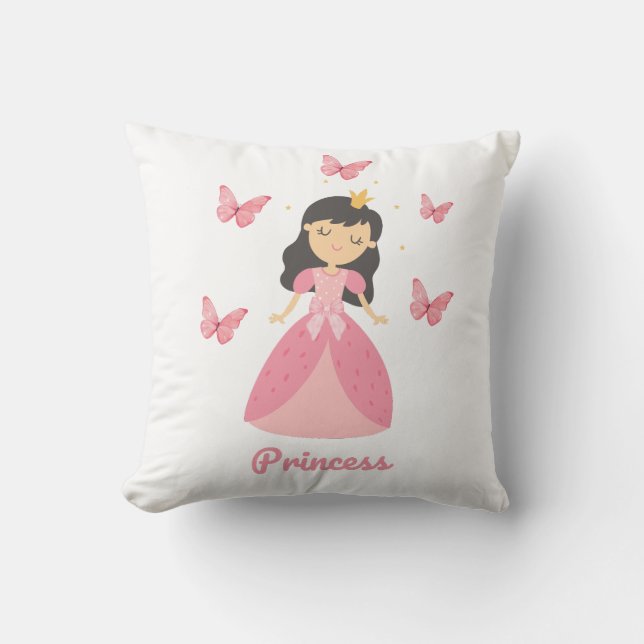 Cojín decorativo Princesa 👑 ✨ (Anverso)