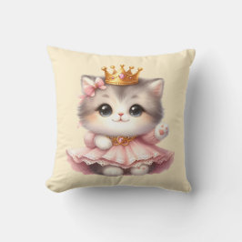 Cojín Decorativo Princesa de gatito suave