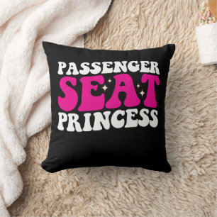 Cojín Decorativo Princesa del Asiento de Pasajero Chica Auto Groovy