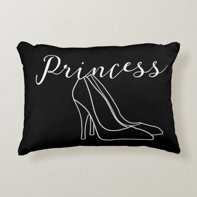 Cojín Decorativo Princesa feliz (Anverso)