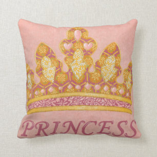 Cojín Decorativo Princesa joyada corona por Chariklia Zaris