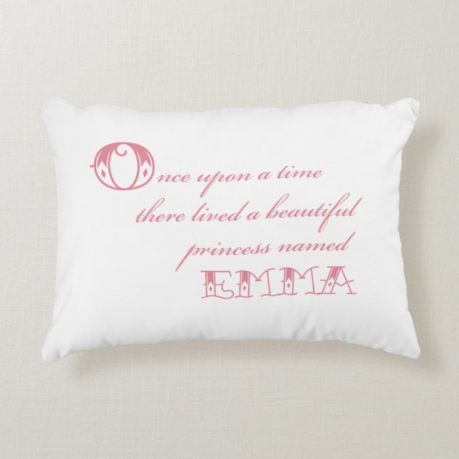 Cojín Decorativo Princesa Pillow de Emma (Anverso)