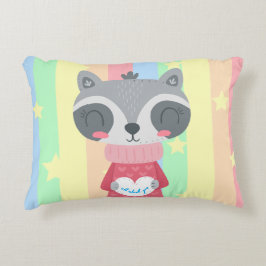 Cojín Decorativo Princess Kitty Nursery Accent Pillow