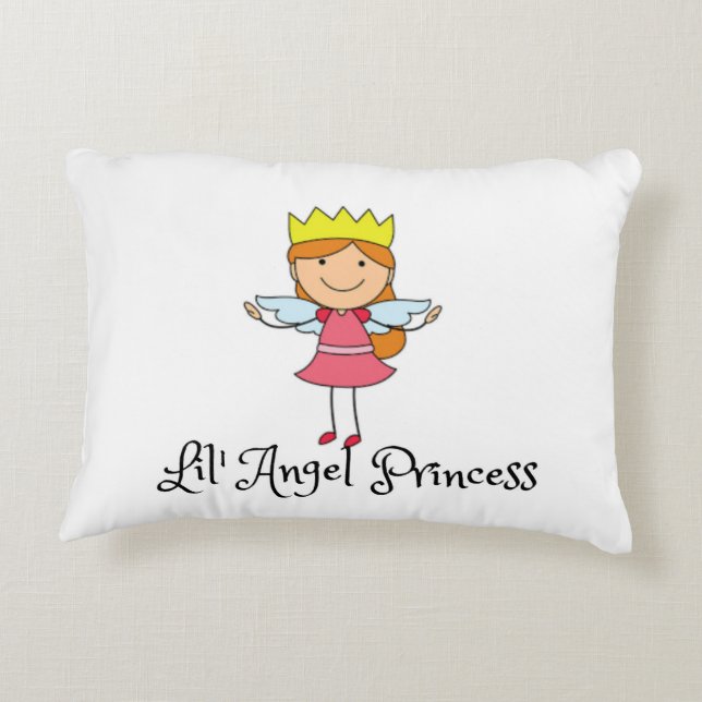COJÍN DECORATIVO PRINCESS LIL' ANGEL PILLOW (Reverso)