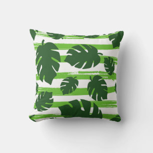 Cojín Decorativo Print summer exotic jungle plant tropical palm lea