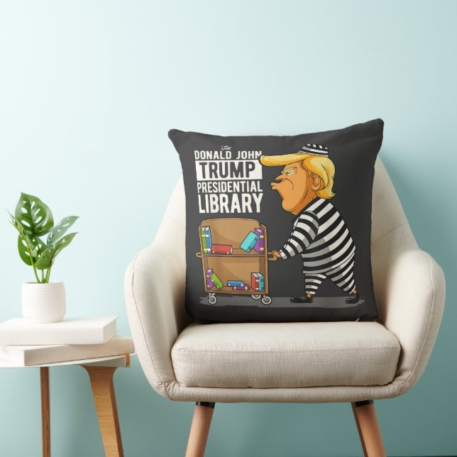 Cojín Decorativo Prison Trump Presidential Library (Silla)