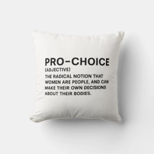 Cojín Decorativo Pro-Choice