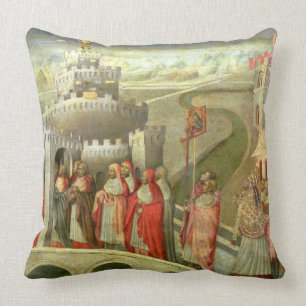 Cojín Decorativo Procesión de St Gregory al St. Ángel de Castel
