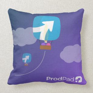 Cojín Decorativo ProdPad 'para arriba, encima de y Away