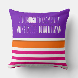 Cojín Decorativo Producto para sus propios Textos, Sayings y Wisdom