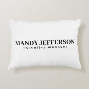 Cojín Decorativo Profesional elegante moderno minimalista añadir no