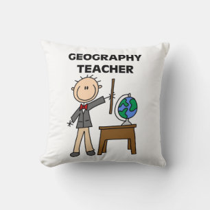 Cojín Decorativo Profesor de Geografía