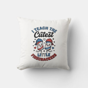 Cojín Decorativo Profesor Lindo Petardo Vintage Camiseta Cuatro de