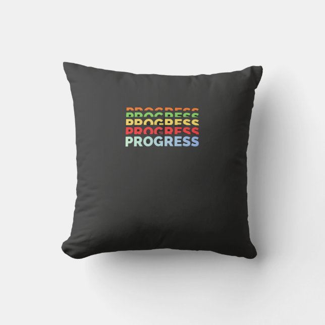 Cojín Decorativo Progreso – Inspira tu Espacio (Anverso)