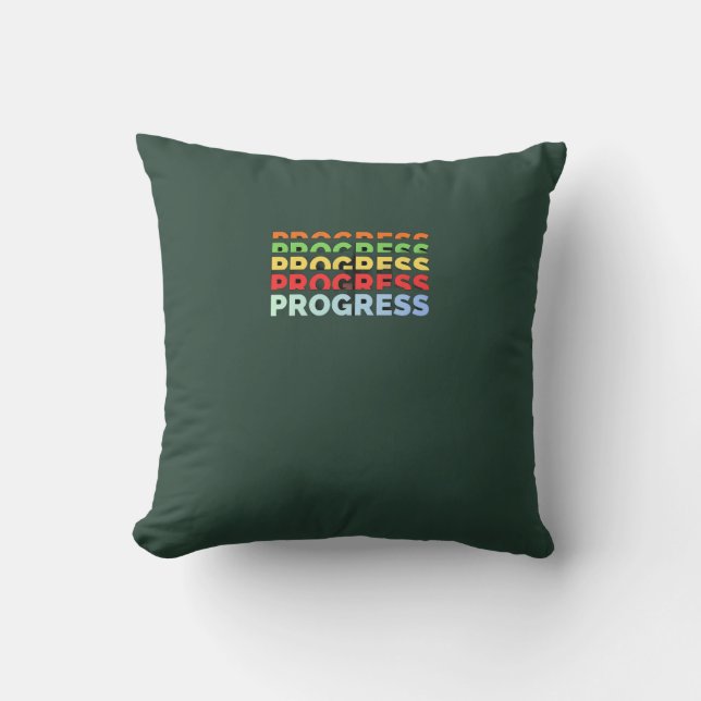 Cojín Decorativo Progreso – Inspira tu Espacio (Anverso)