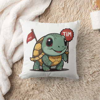Cojín Decorativo Progreso Lento Es Todavía Progreso – Tortuga Kawai