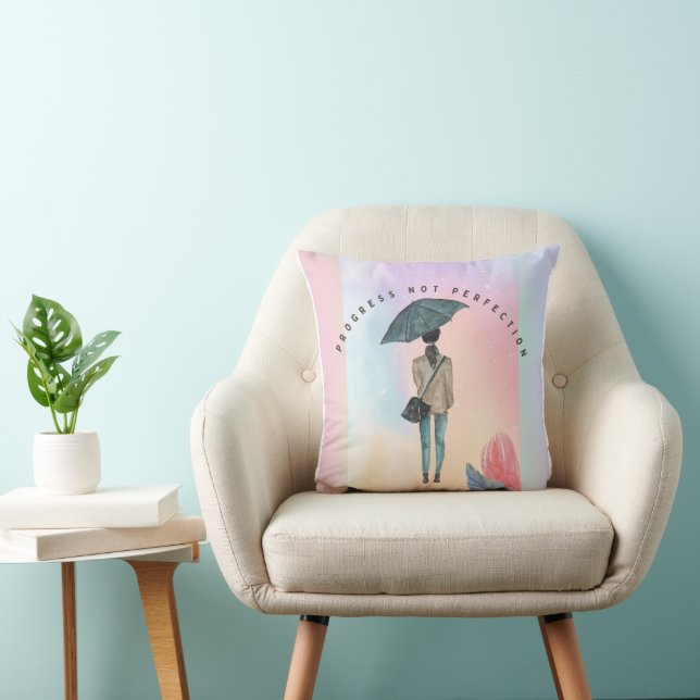 Cojín Decorativo Progreso No Perfección (Silla)