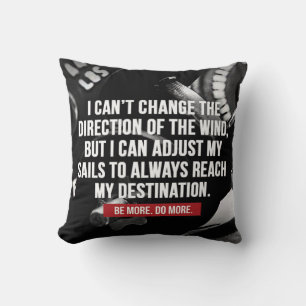 Cojín Decorativo PROMEDIO - Motivación de entrenamiento de construc