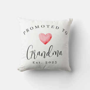 Cojín Decorativo Promocionado Personalizado Al Guión Abuela 2025